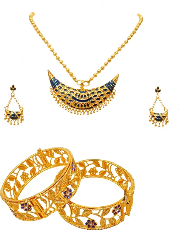 Assamese_Pendant_Chain_Set_Combo_For_Women_&_Girl